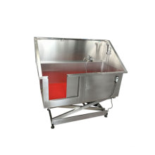 Electric lifting Stainless Steel dog grooming bath tub